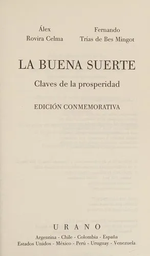 Portada de La buena suerte