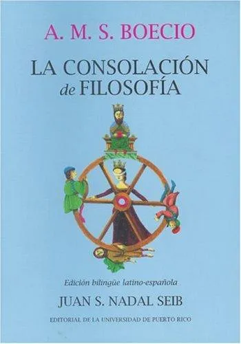 Portada de La consolación de la filosofía