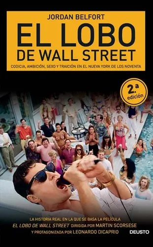Portada de El lobo de Wall Street